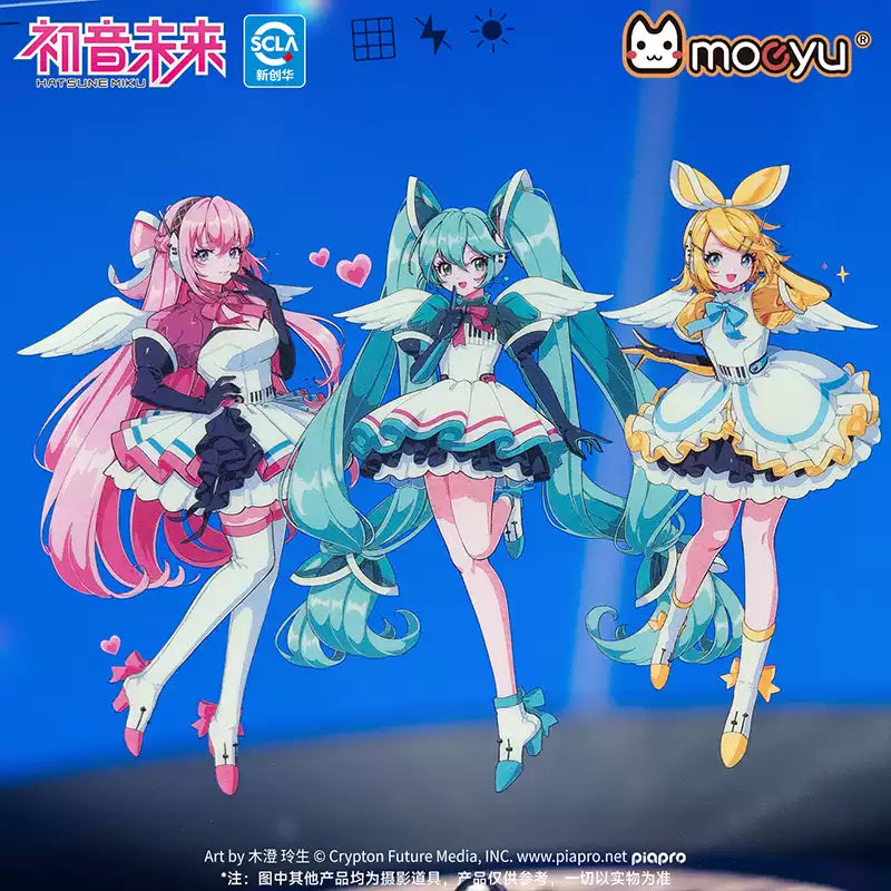 Moeyu Hatsune Miku Synthesizer Wave Wings Acrylic Translucent Card
