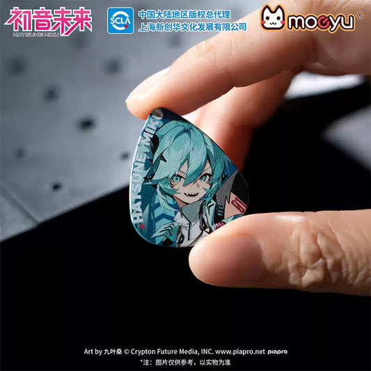 Moeyu Hatsune Miku 831 Birthday Festival Rave Series Guitar Pick