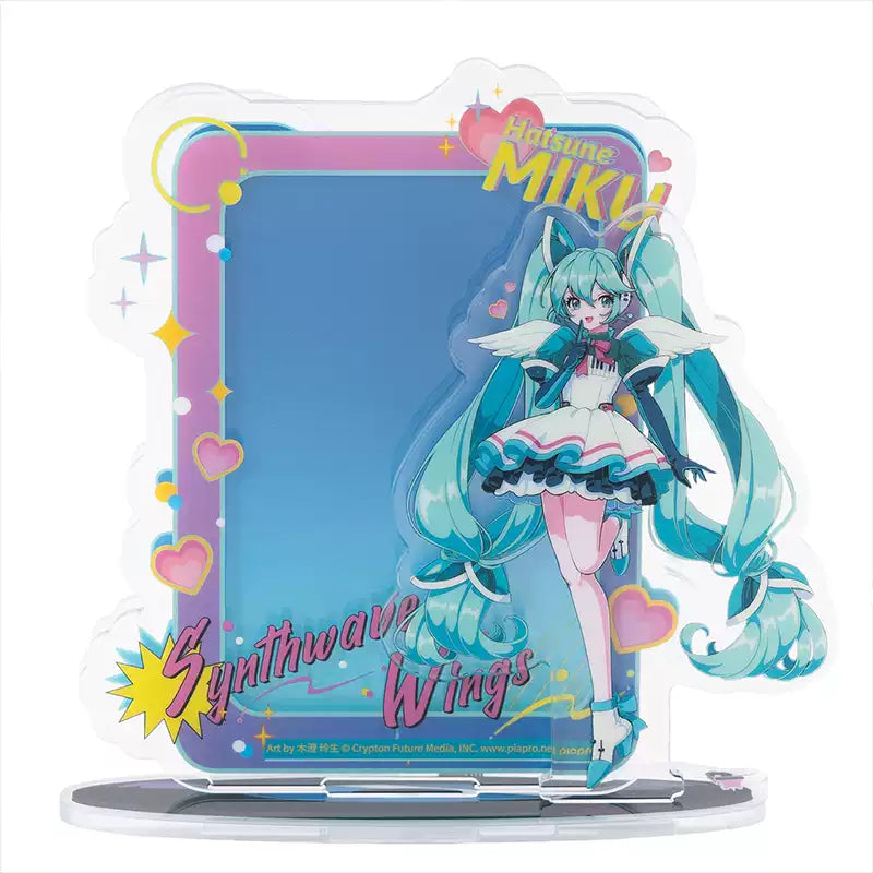 Moeyu Hatsune Miku Synthesizer Wave Wing Acrylic Standee Photo Frame Ornament