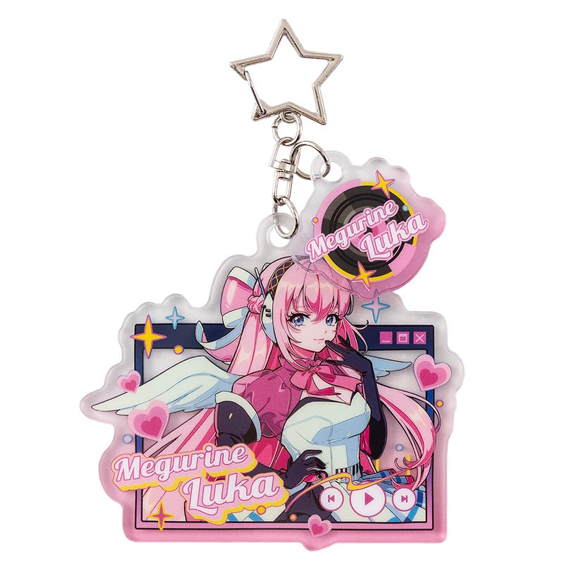Moeyu Hatsune Miku Synthesizer Wave Wings Series Acrylic Pendant