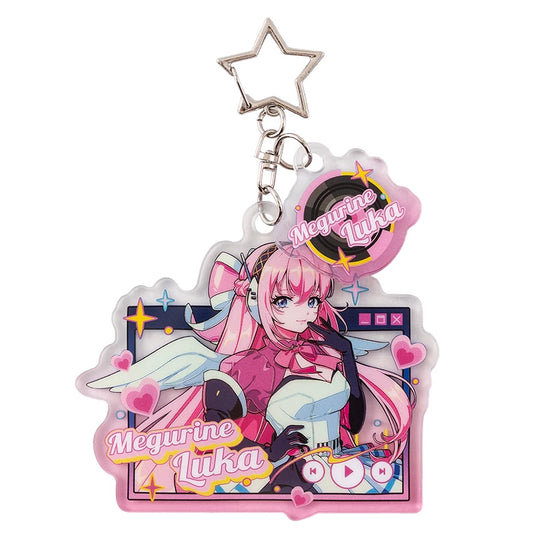 Moeyu Hatsune Miku Synthesizer Wave Wings Series Acrylic Pendant