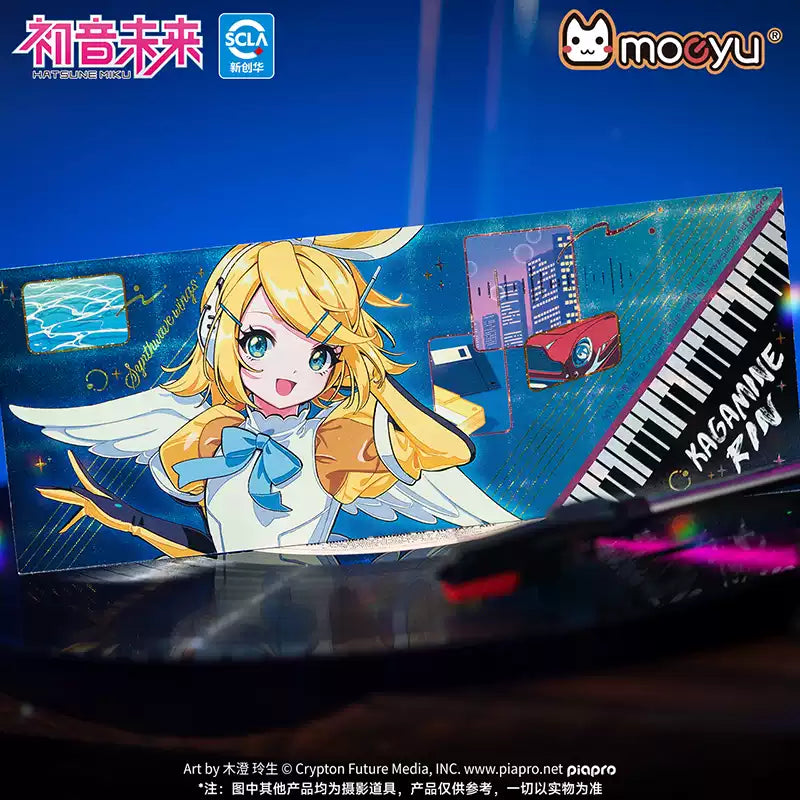 Moeyu Hatsune Miku Synthesizer Wave Wings Laser Ticket Commemorative Ticket