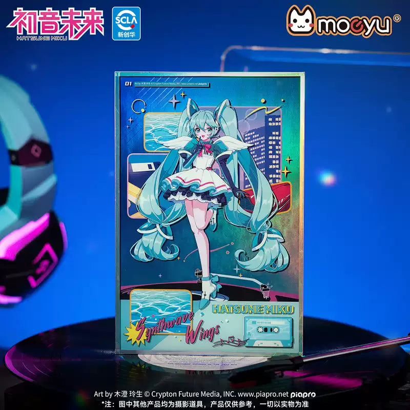 moeyu Hatsune Miku Synthesizer Wave Wings Series Acrylic Color Paper