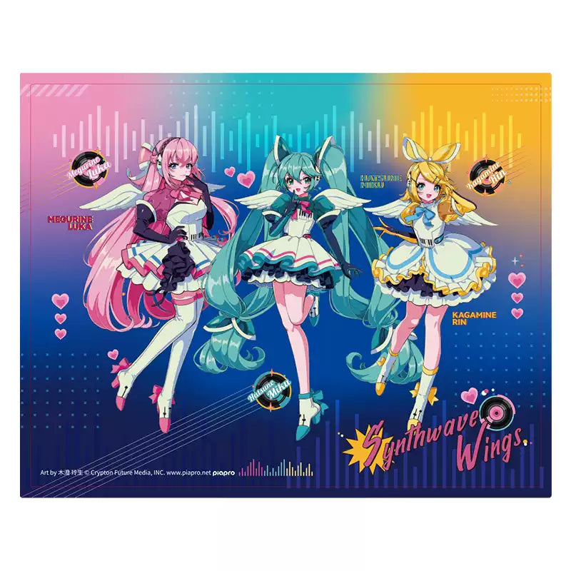 moeyu Hatsune Miku Synthesizer Wave Wings Series Tapestry
