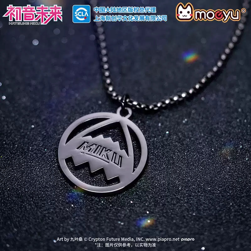 Moeyu Hatsune Miku 831 Birthday Festival Rave Series Metal Necklace