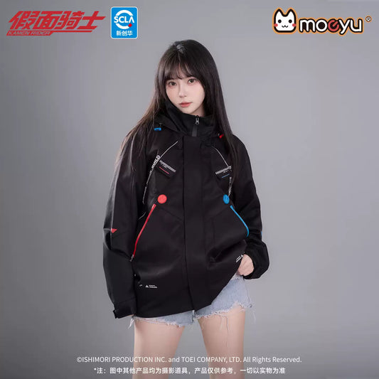 moeyu Kamen Rider Build Impression Windbreaker