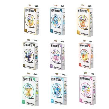 The Pokémon Company Pokémon Scarlet & Violet — Eeveelutions Pin Badge Set | Makochan