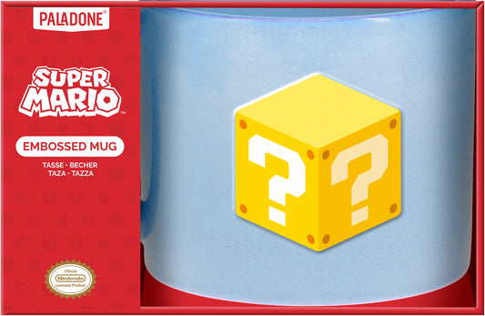 SUPER MARIO - Symbols - Embossed Mug 13oz
