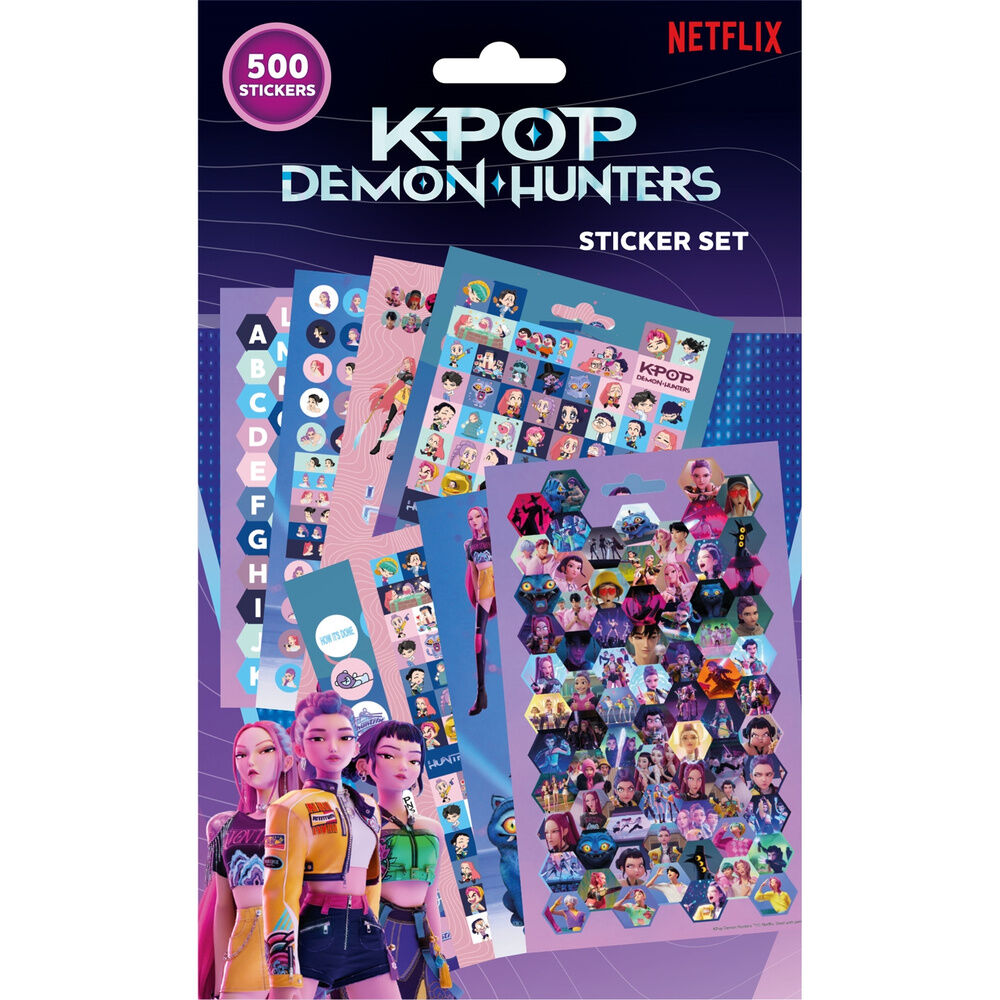 K-POP DEMON HUNTERS - Sticker Book (500pc)