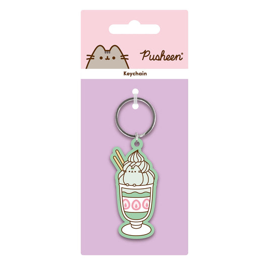 PUSHEEN - Ice cream - PVC Keychain