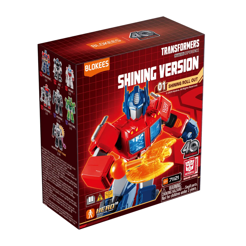 Blokees Transformers Shining Version 01 Shining Roll Out - Blokees - Makochan - Belgium - Europe