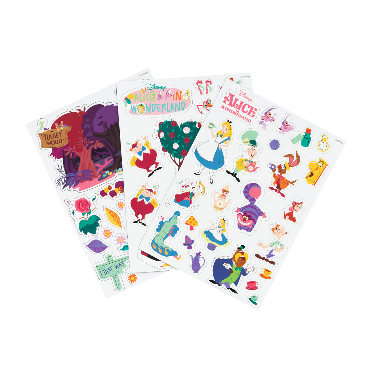 ALICE IN WONDERLAND - Cheshire Cat - Magnets Set
