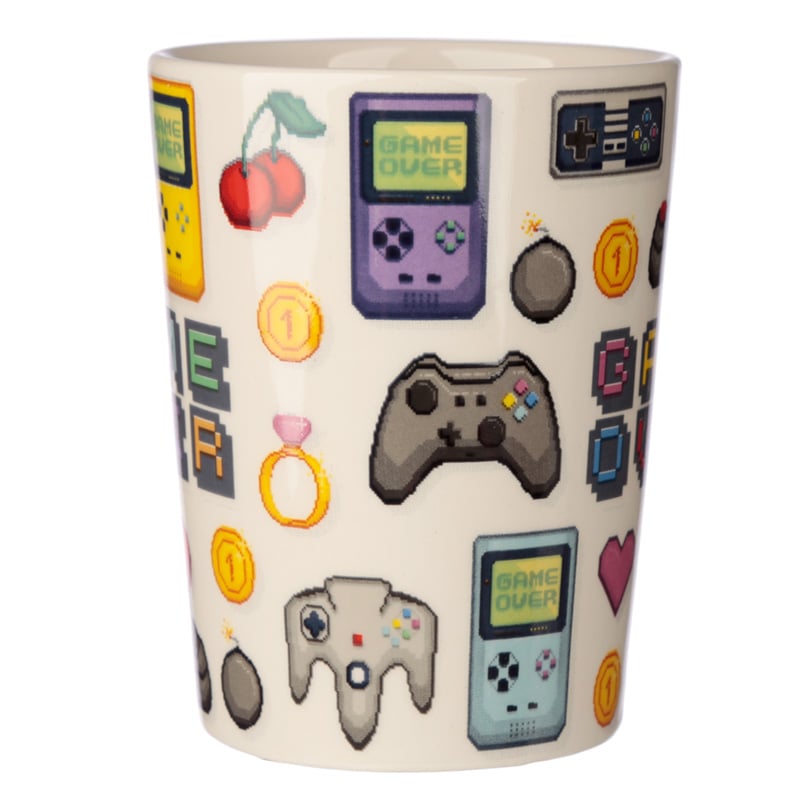 GAME OVER - Joystick & Pixels - Mug with 3D Handle13,5oz