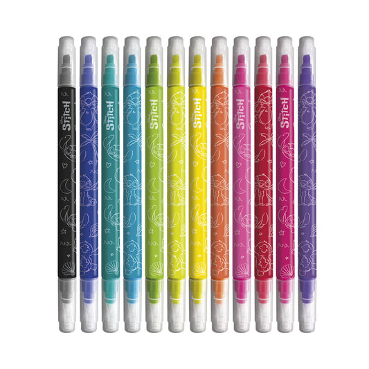 STITCH - Set of 12 Eraseable Markers