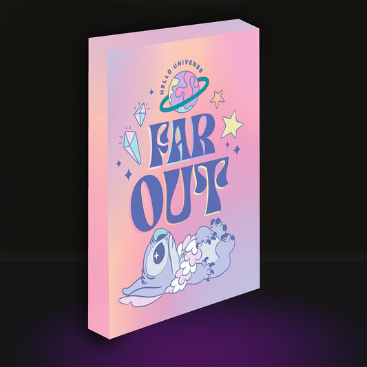 STITCH - Far Out - Light-Up Canvas 40x30cm