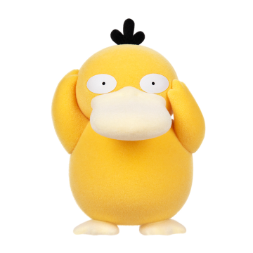 Funism Pokémon Flocked Psyduck Ornament | Makochan