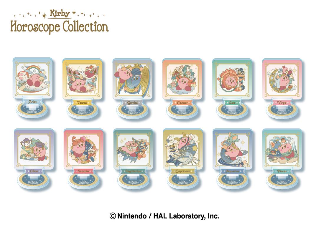Kirby Constellation/horoscope Acrylic Stand Collection - Ensky - Makochan - Belgium - Europe