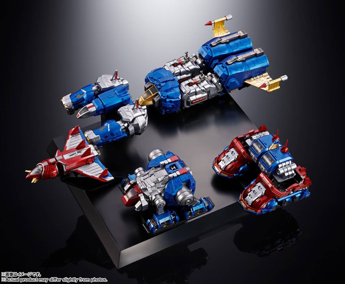 Bandai Tamashii Nations Voltes V Legacy Soul of Chogokin Action Figure GX-118 Voltes V 24 cm | Makochan