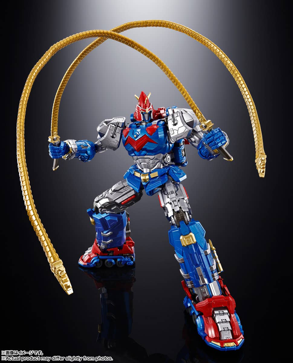 Bandai Tamashii Nations Voltes V Legacy Soul of Chogokin Action Figure GX-118 Voltes V 24 cm | Makochan
