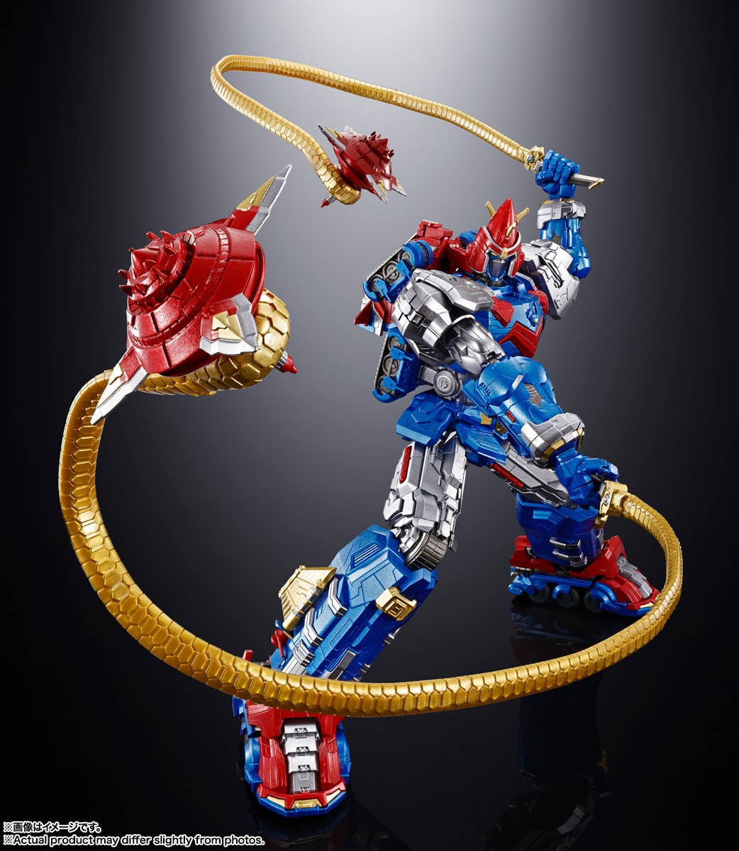 Bandai Tamashii Nations Voltes V Legacy Soul of Chogokin Action Figure GX-118 Voltes V 24 cm | Makochan