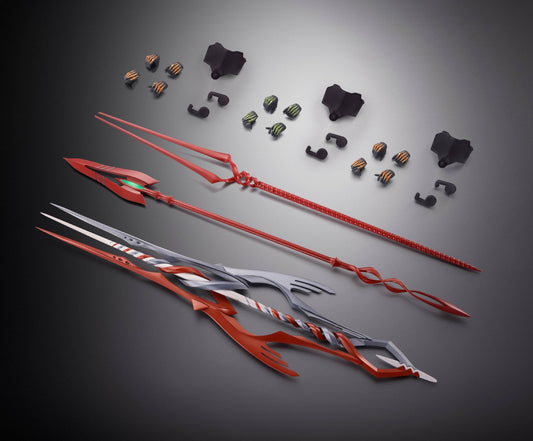 Bandai Tamashii Nations Neon Genesis Evangelion Metal Build Accessory Set 3 Spears Set for Eva 30th with the Spear Another Color | Makochan