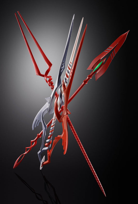 Bandai Tamashii Nations Neon Genesis Evangelion Metal Build Accessory Set 3 Spears Set for Eva 30th with the Spear Another Color | Makochan