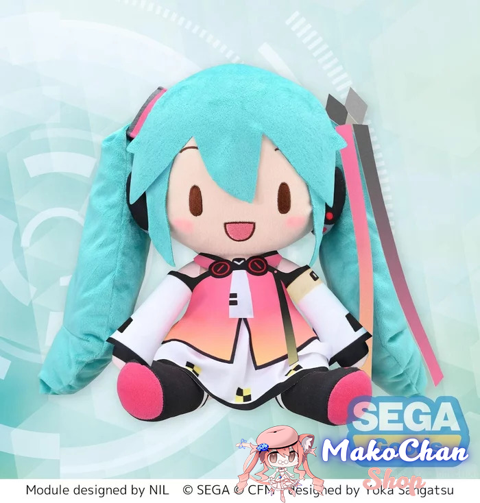 VocaLoid: Star Voice Hatsune Miku Shiny Fuwapetit Large Plush ( pre-order) - Sega - Makochan - Belgium - Europe