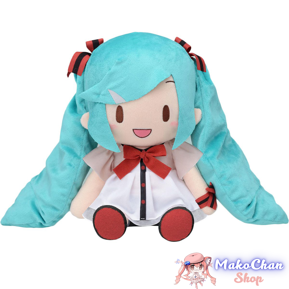 VocaLoid: Project DIVA MEGA 39's Hatsune Miku Shiny Fuwapetit Large Plush ( - Sega - Makochan - Belgium - Europe