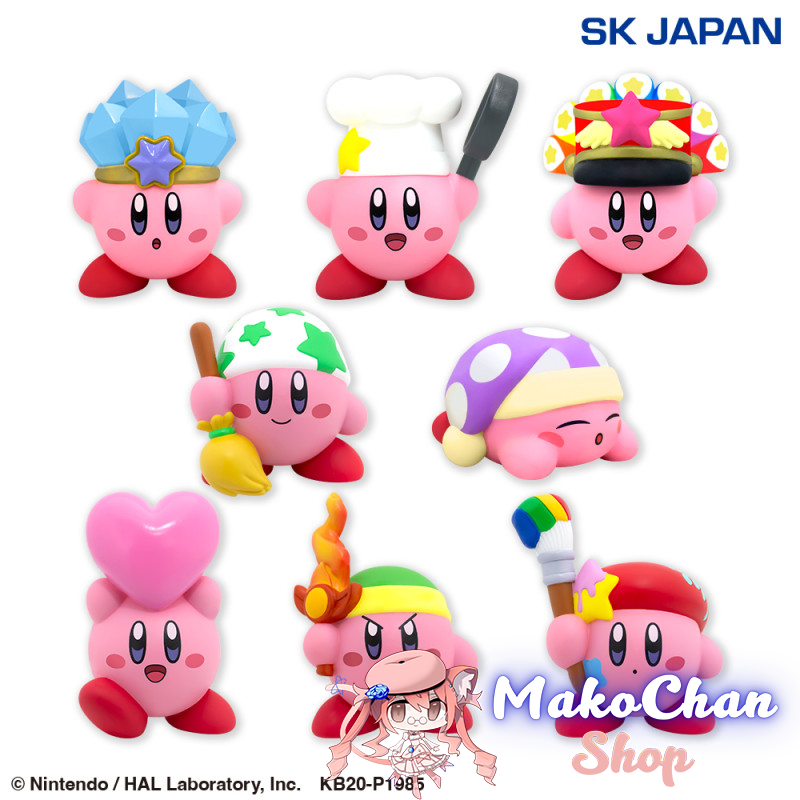 Kirby small Soft Vinyl Collection - Ensky - Makochan - Belgium - Europe
