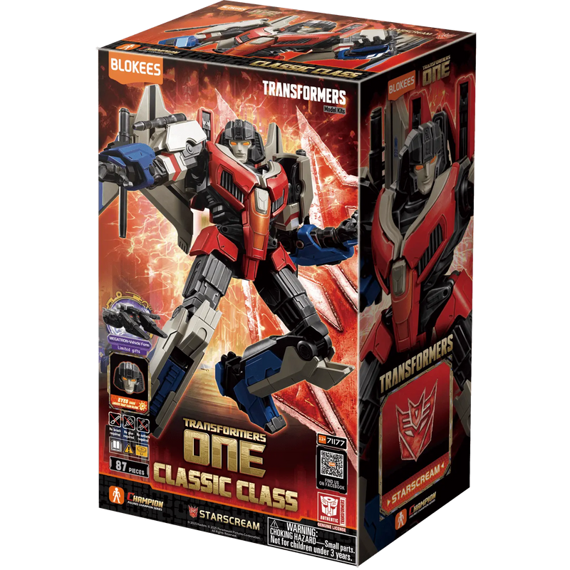 Transformers Classic Class 16 | Transformers One Starscream - Blokees - Makochan - Belgium - Europe