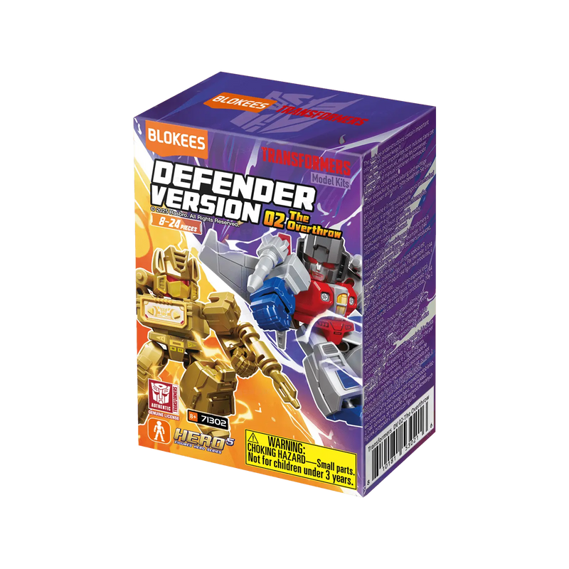 Blokees Transformers Defender Version 02 The Overthrow - Blokees - Makochan - Belgium - Europe