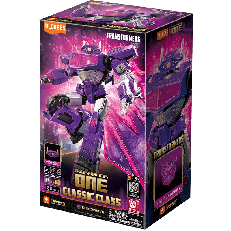 Transformers Classic Class 18 Transformers One Shockwave - Blokees - Makochan - Belgium - Europe