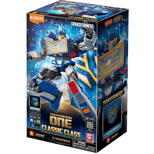 Transformers Classic Class 17 Transformers One Soundwave - Blokees - Makochan - Belgium - Europe