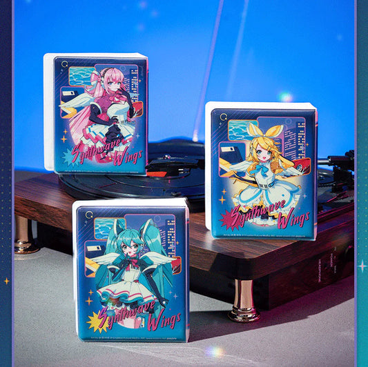 Moeyu Hatsune Miku Synthesizer Wave Wings Series 3-inch Mini Card Album