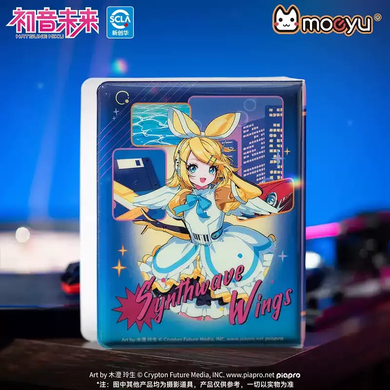Moeyu Hatsune Miku Synthesizer Wave Wings Series 3-inch Mini Card Album