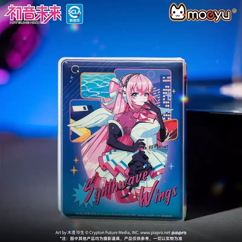Moeyu Hatsune Miku Synthesizer Wave Wings Series 3-inch Mini Card Album