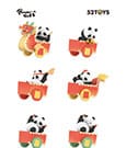Panda Roll Blind Box Figures Assortment Dragon Boat Racing 10 cm (4) by 52TOYS