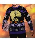 Nightmare Before Christmas Christmas Sweater 8-bit by AAA Merchandise