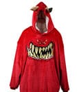 Warhammer 40K Oversized Hoodie Blanket Squig Red by AAA Merchandise