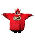 Warhammer 40K Oversized Hoodie Blanket Squig Red by AAA Merchandise