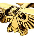 Warhammer 40,000 Cufflinks Imperium by AAA Merchandise