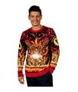 Lord of the Rings Christmas Sweater Balrog by AAA Merchandise