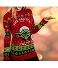 Star Wars Christmas Sweater Yoda by AAA Merchandise