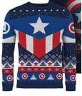 Captain America Christmas Sweater by AAA Merchandise