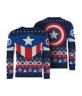 Captain America Christmas Sweater by AAA Merchandise