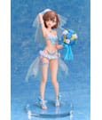 A Certain Scientific Railgun T PVC Statue 1/7 Mikoto Misaka Wedding Swimsuit Ver. 25 cm by A Dimension