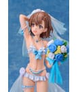 A Certain Scientific Railgun T PVC Statue 1/7 Mikoto Misaka Wedding Swimsuit Ver. 25 cm by A Dimension