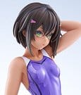 Arms Note PVC Figure 1/7 Buchou-chan of the Swimming Club Purple Swimsuit Ver. 22 cm by Amakuni