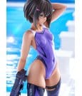 Arms Note PVC Figure 1/7 Buchou-chan of the Swimming Club Purple Swimsuit Ver. 22 cm by Amakuni