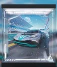 Azur Lane Acrylic LED Display Case for Shinano Moonlit Chrome Ver. 30 x 34 cm by APEX